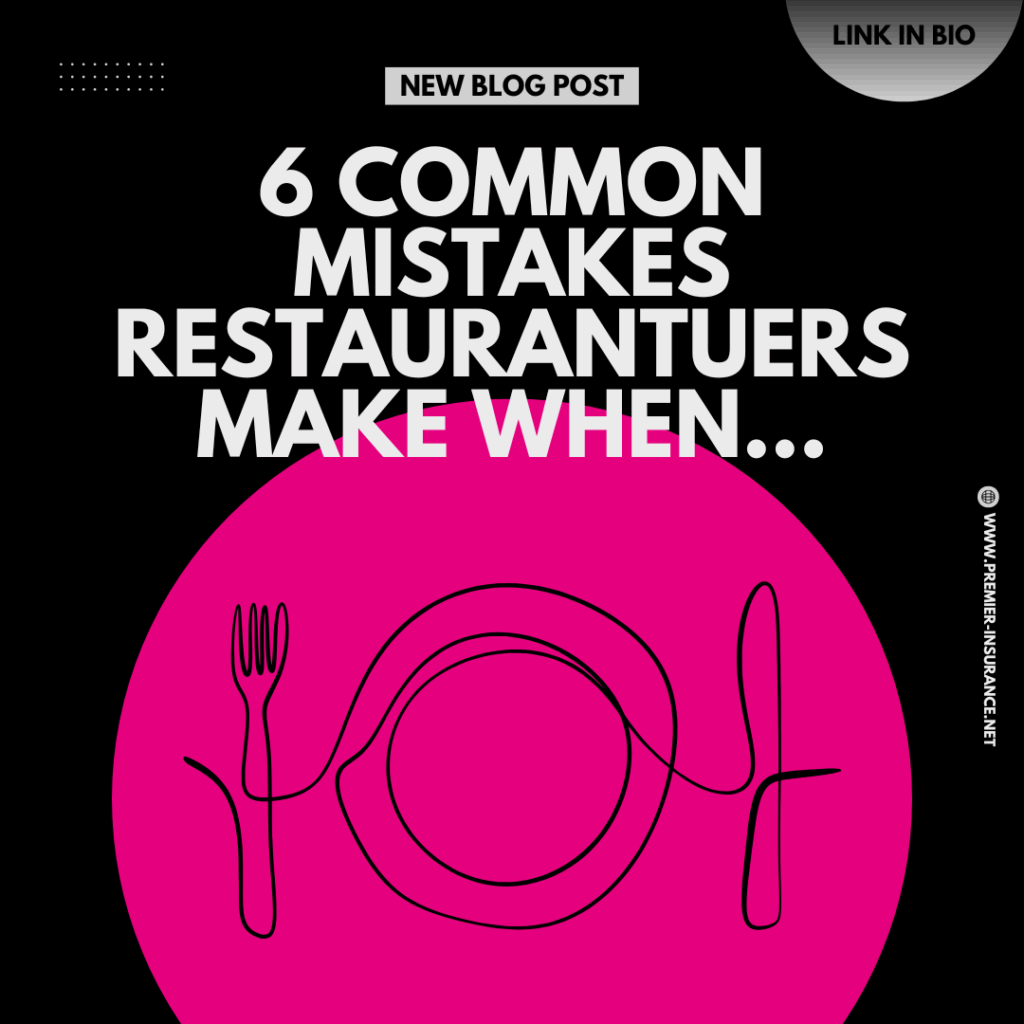 Premier Insurance – tailored cover for restaurants